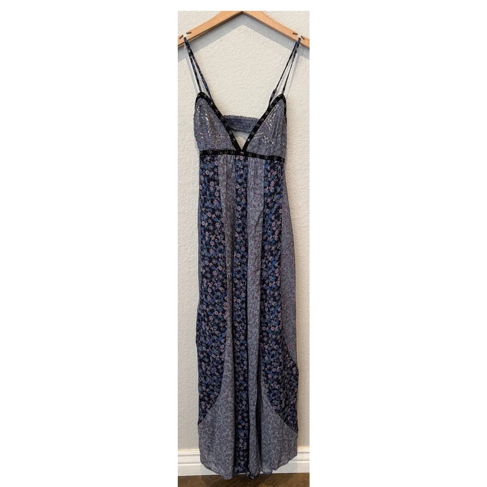 NEW Free People Forever Time Sleeveless Midi Dress Size XL